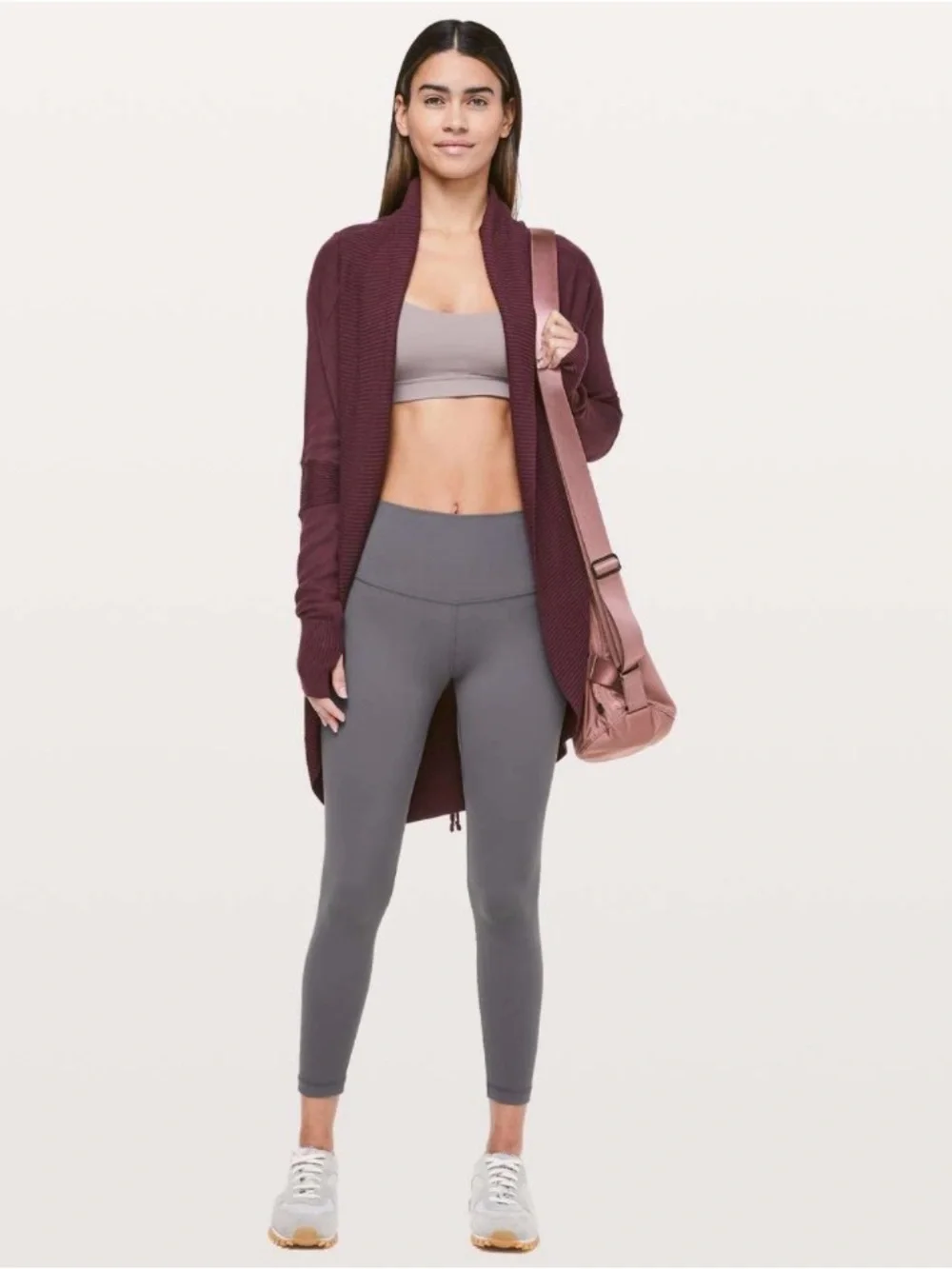 lululemon athletica Align high rise Leggings in titanium, size 6 inseam 25”